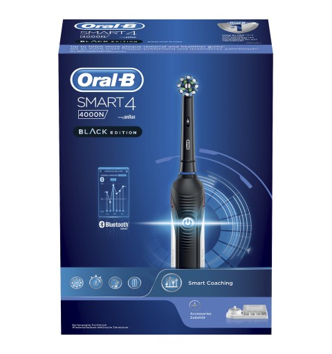 Oral-B SmartSeries 80314735 brosse à dents électrique Adulte Brosse à dents rotative oscillante Noir, Blanc