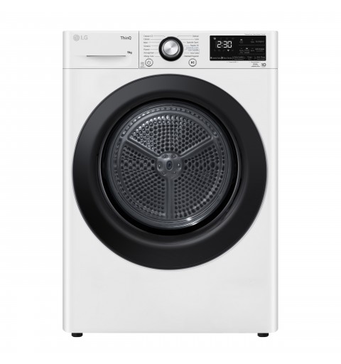 LG RH90V9AVBN Wäschetrockner Freistehend Frontlader 9 kg A+++ Weiß