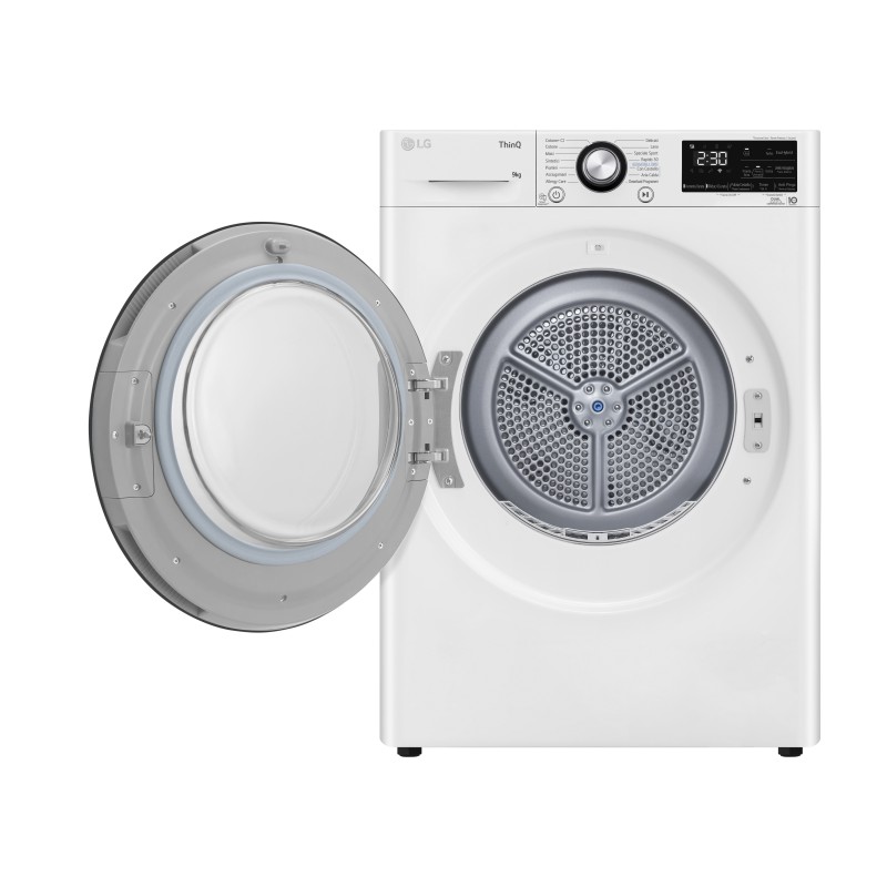 LG RH90V9AVBN secadora Independiente Carga frontal 9 kg A+++ Blanco