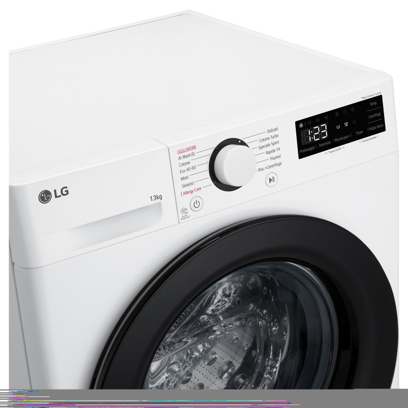 LG F4R3013NSWB lavadora Carga frontal 13 kg 1400 RPM Blanco