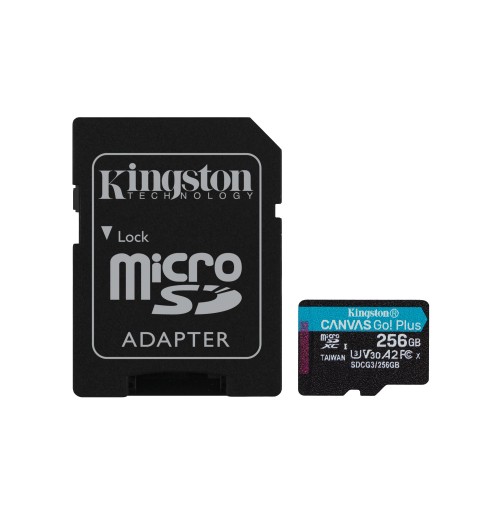 Kingston Technology Canvas Go! Plus 256 GB SD UHS-I Clase 10