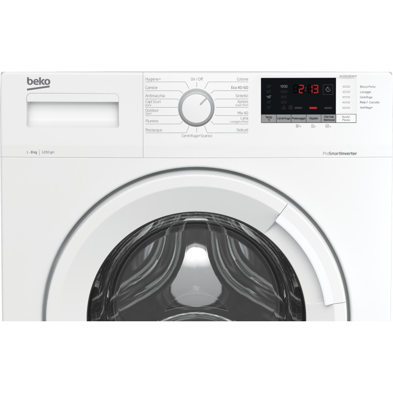 Beko WUX81282WI IT lavadora Carga frontal 8 kg 1200 RPM Blanco