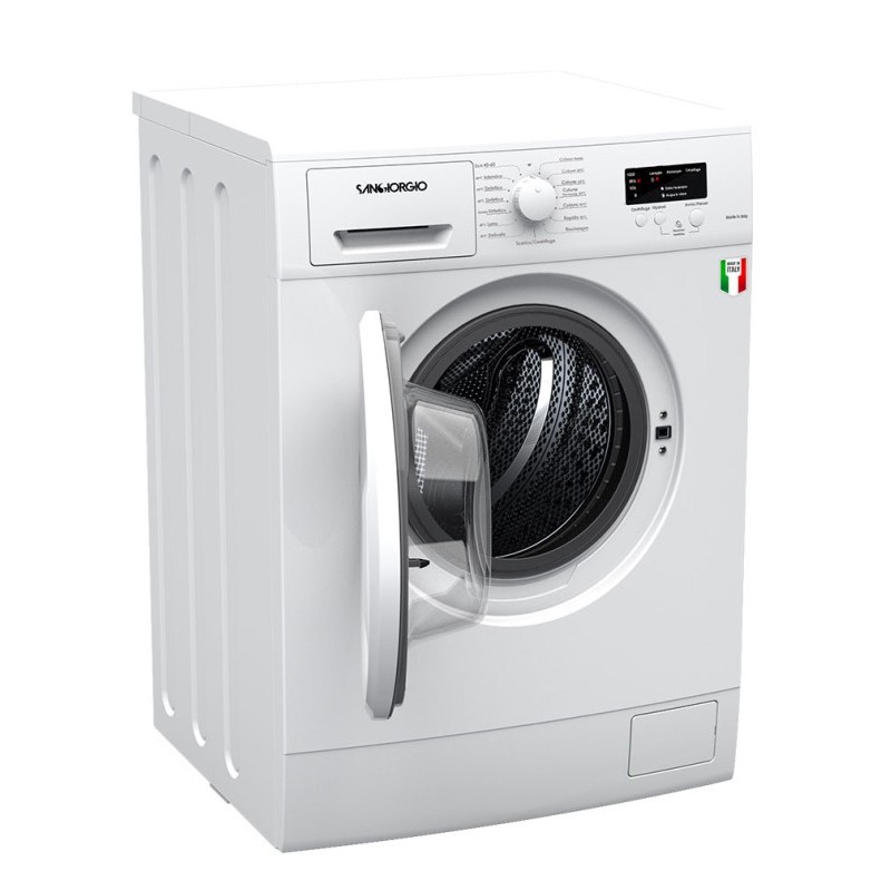 SanGiorgio 8033675154138 washing machine Front-load 6 kg 1400 RPM White