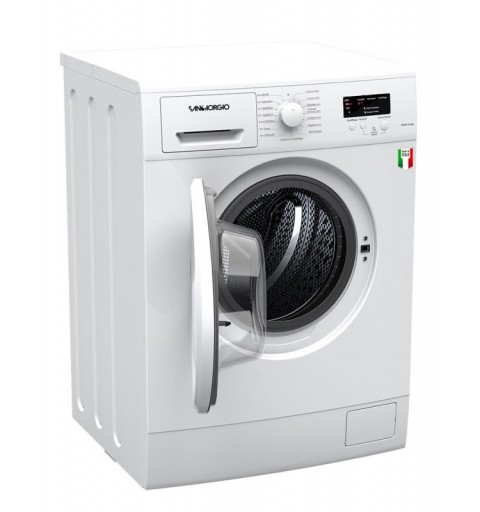 SanGiorgio 8033675154138 washing machine Front-load 6 kg 1400 RPM White