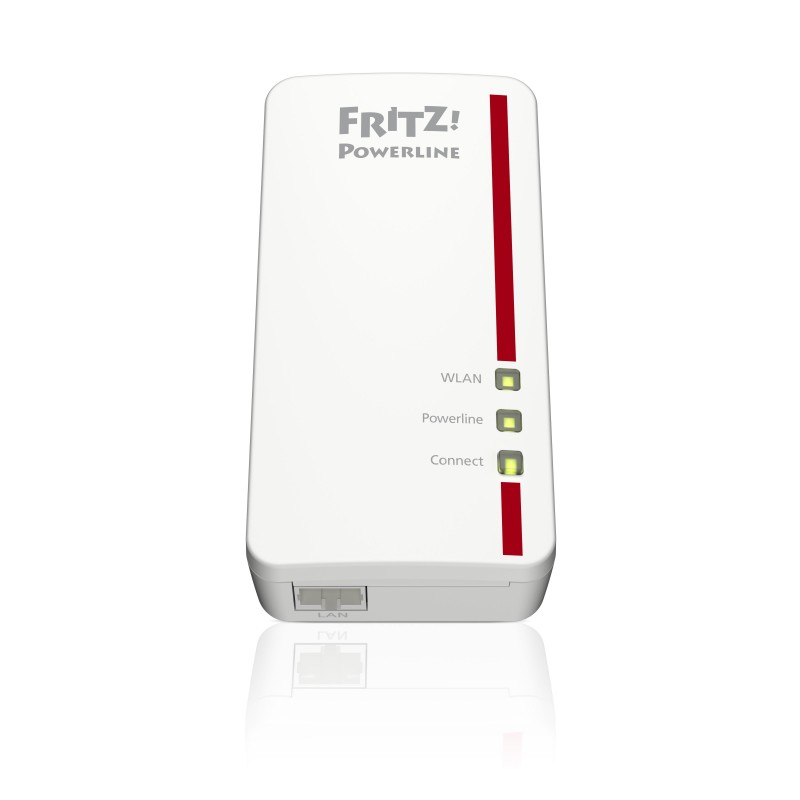 FRITZ!Powerline Powerline 1260E 1200 Mbit s Ethernet LAN Wifi Blanc 1 pièce(s)