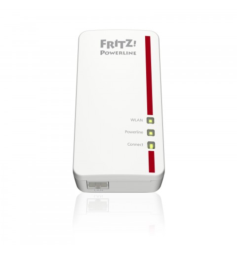 FRITZ!Powerline Powerline 1260E 1200 Mbit s Ethernet LAN Wifi Blanc 1 pièce(s)