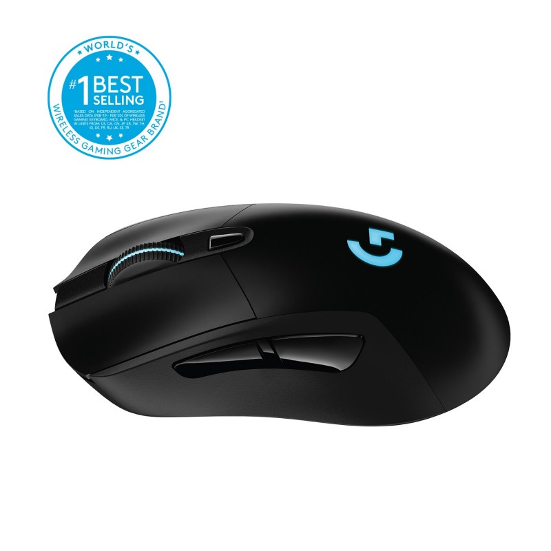 Logitech G G703 Lightspeed ratón mano derecha RF inalámbrico Óptico 25600 DPI