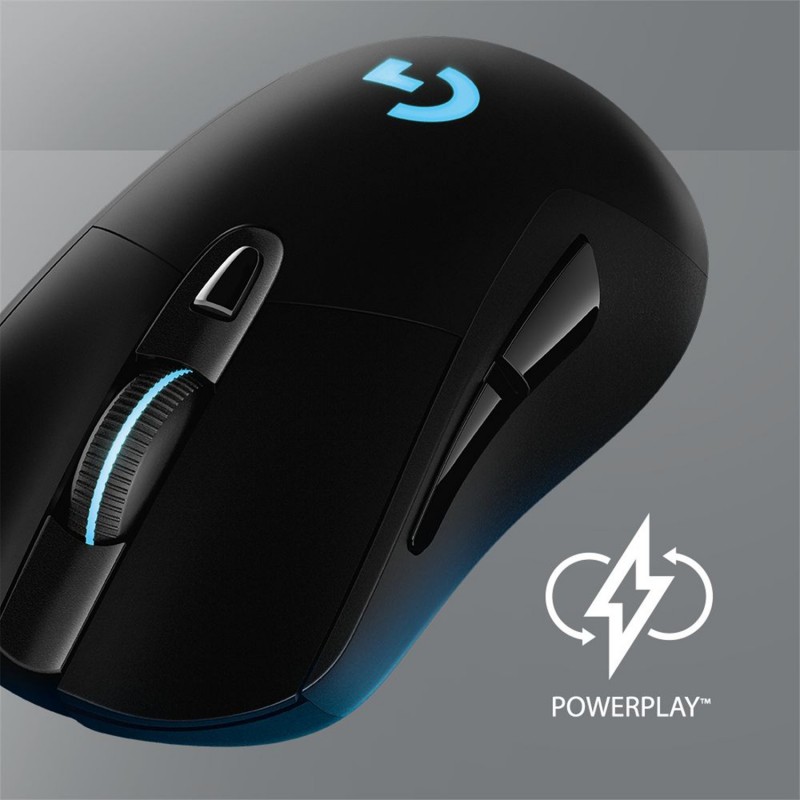 Logitech G G703 Lightspeed Maus rechts RF Wireless Optisch 25600 DPI