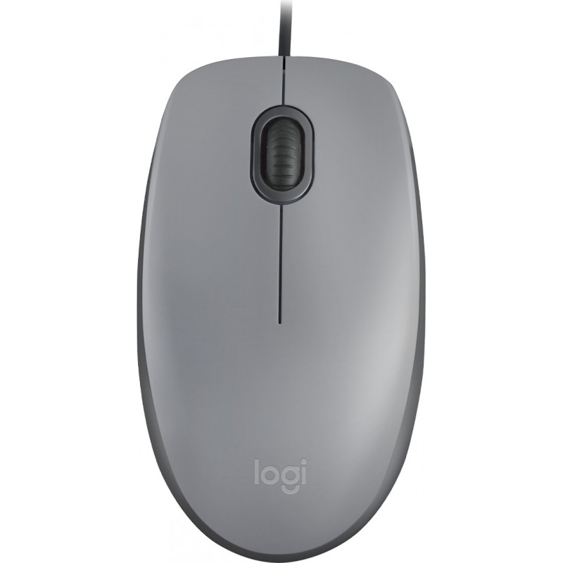 Logitech M110 Maus Beidhändig USB Typ-A Optisch 1000 DPI