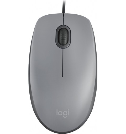 Logitech M110 Maus Beidhändig USB Typ-A Optisch 1000 DPI