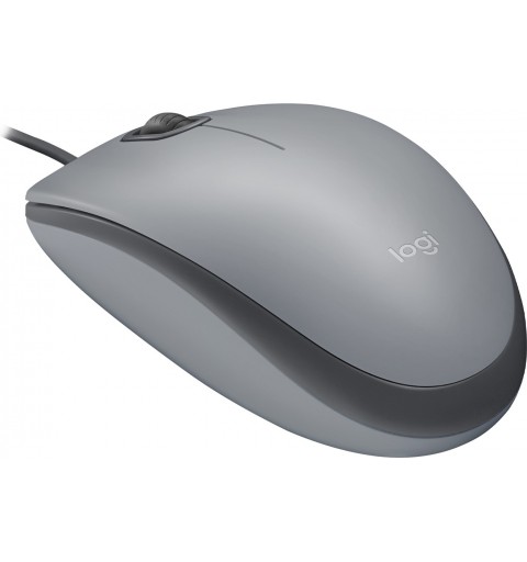 Logitech M110 Maus Beidhändig USB Typ-A Optisch 1000 DPI