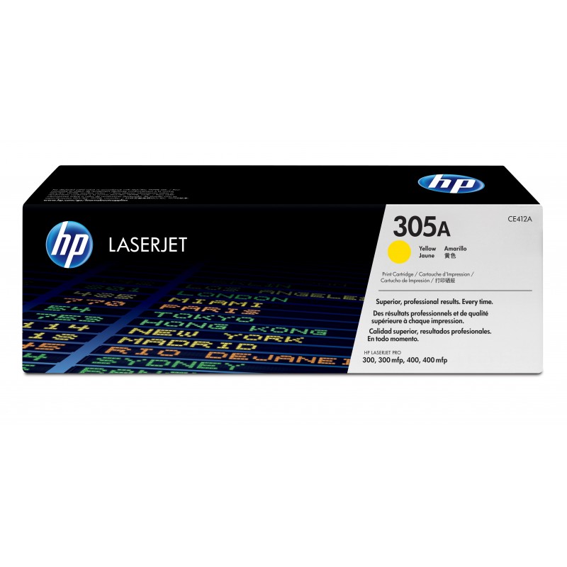 HP 305A toner LaserJet jaune authentique