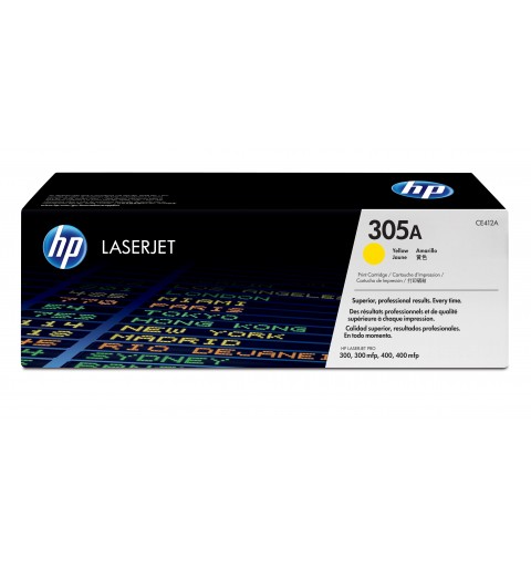 HP 305A toner LaserJet jaune authentique