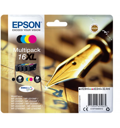 Epson Pen and crossword Multipack 4-colours 16XL DURABrite Ultra Ink