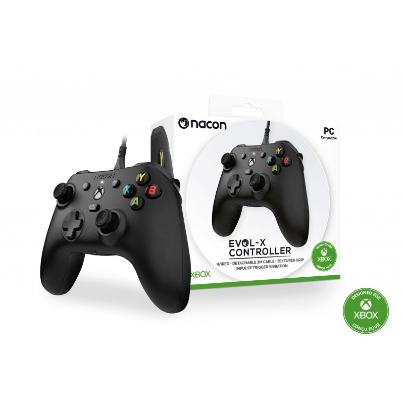 NACON XBXEVOL-X Gaming Controller Black USB Gamepad Xbox