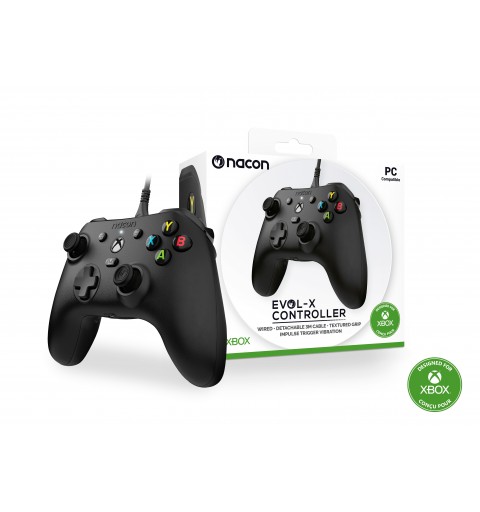 NACON XBXEVOL-X Gaming Controller Black USB Gamepad Xbox