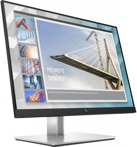 HP E-Series E24i G4 pantalla para PC 61 cm (24") 1920 x 1200 Pixeles WUXGA Negro, Plata