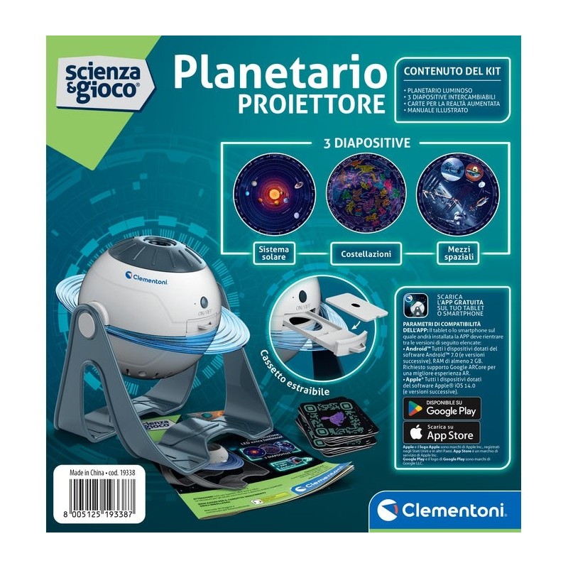 Clementoni Science & Play 19338 coffret de sciences pour enfant