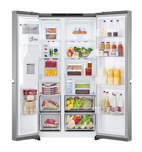 LG GSLV71PZRC frigo américain Pose libre 635 L C Argent