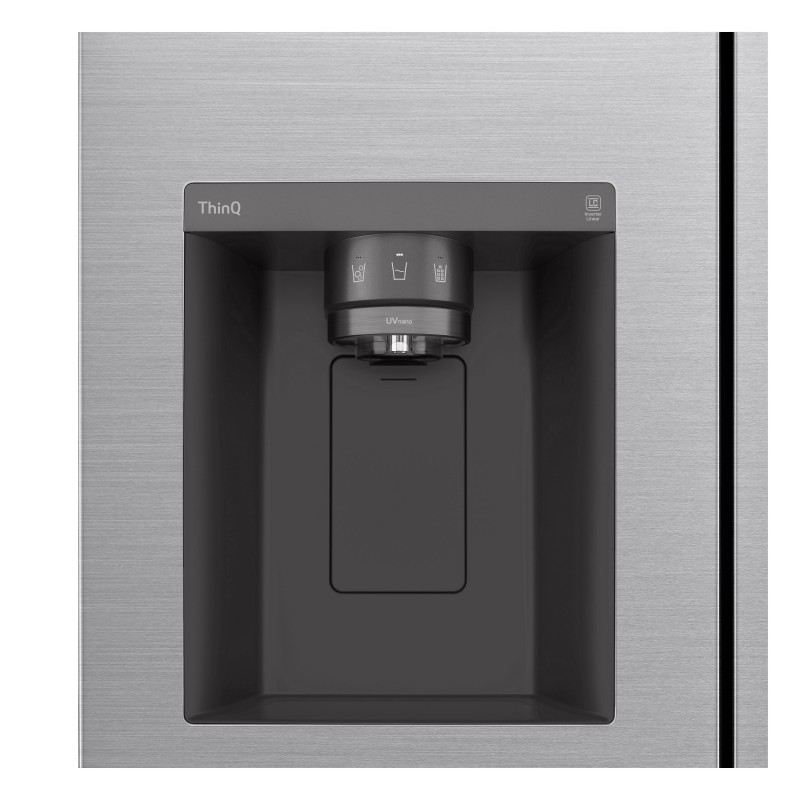 LG GSLV71PZRC frigo américain Pose libre 635 L C Argent