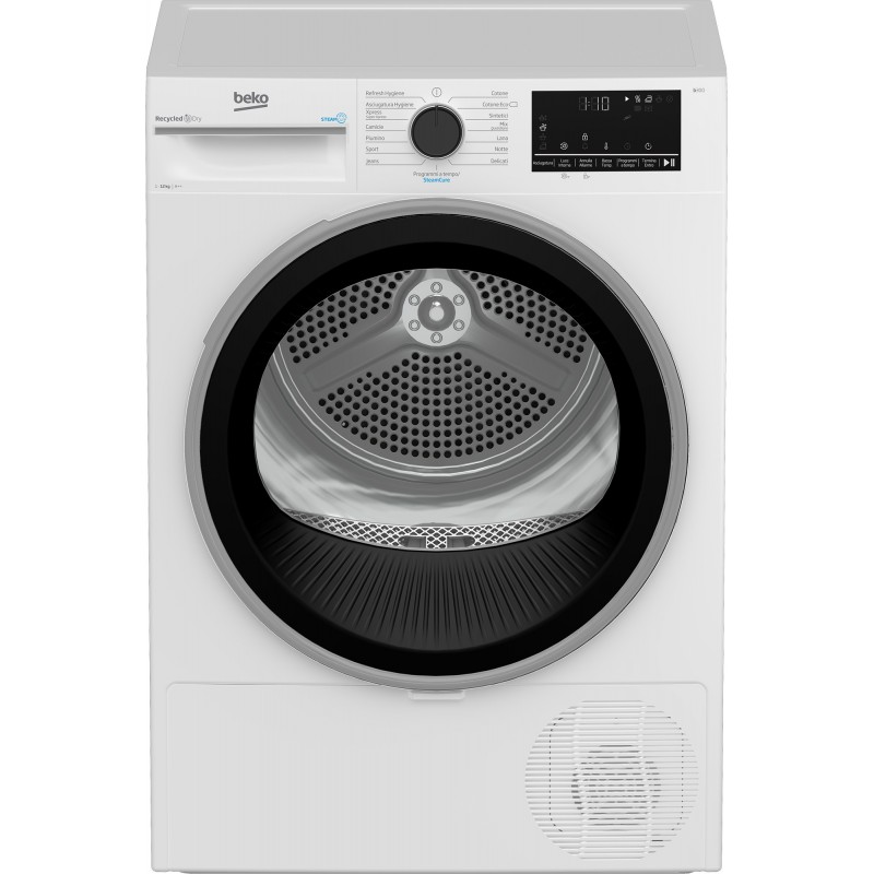 Beko BT3122IS Wäschetrockner Freistehend Frontlader 12 kg A++ Weiß