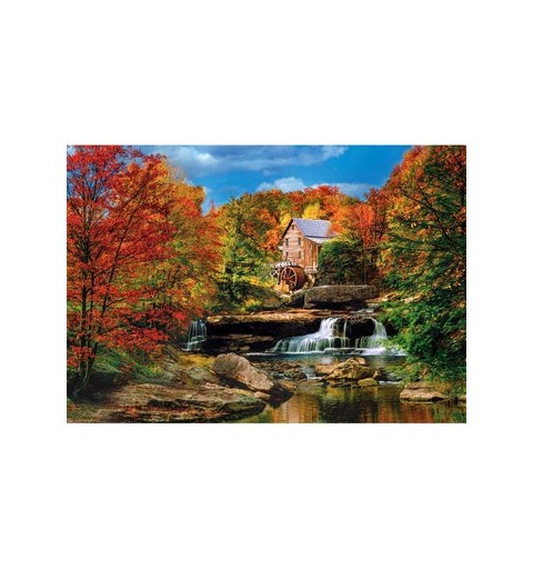 Clementoni Glade creek grist mill Jeu de puzzle 2000 pièce(s) Faune