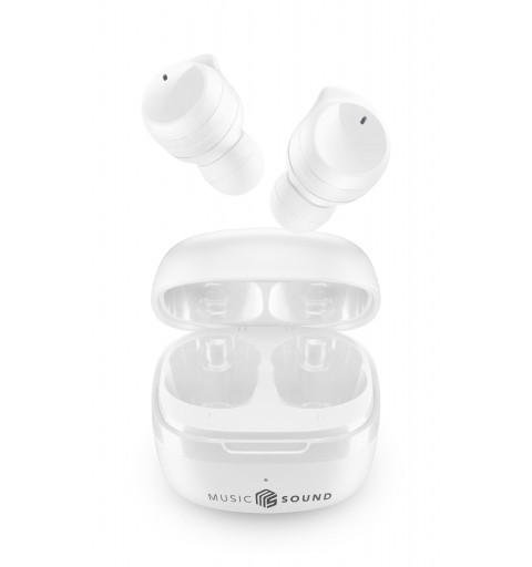 Music Sound Flow Auriculares Inalámbrico Dentro de oído Llamadas Música Bluetooth Blanco