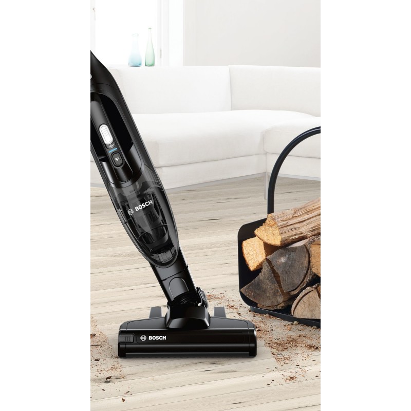 Bosch Serie 2 BBHF220 aspiradora de mano Negro Sin bolsa