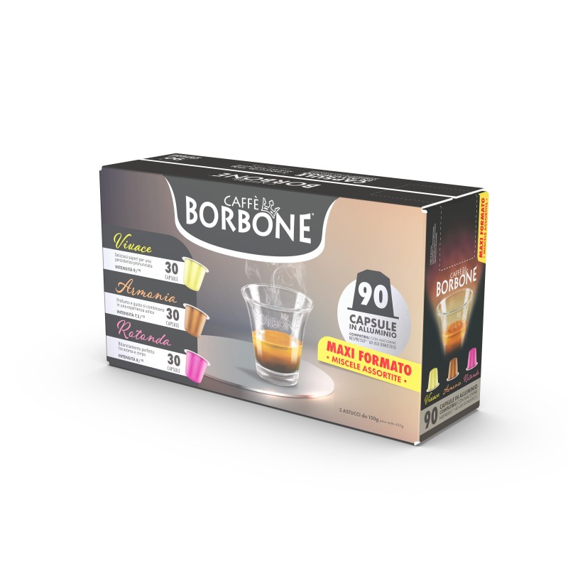 Caffè Borbone REBMIX90PZ coffee capsule pod 90 pc(s)