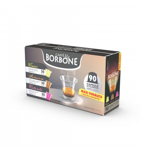 Caffè Borbone REBMIX90PZ coffee capsule pod 90 pc(s)