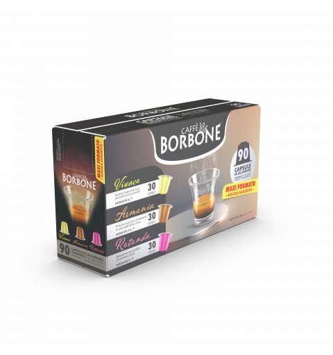 Caffè Borbone REBMIX90PZ coffee capsule pod 90 pc(s)