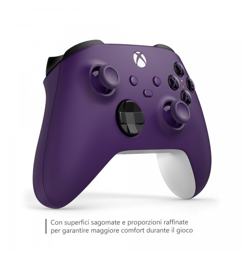 Microsoft QAU-00069 Gaming Controller Purple Bluetooth USB Gamepad Analogue Digital Android, PC, Xbox Series S, Xbox Series