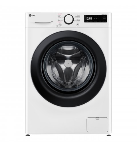 LG F2R3S08NSWB machine à laver Charge avant 8 kg 1200 tr min Blanc