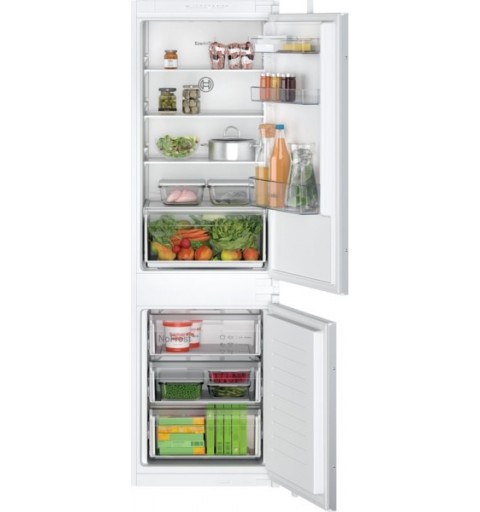 Bosch Serie 2 KIN86NSE0 fridge-freezer Built-in 260 L E White