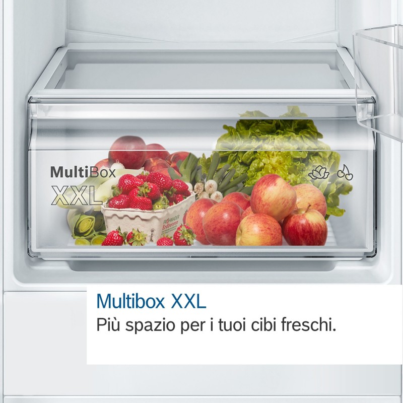 Bosch Serie 2 KIN86NSE0 fridge-freezer Built-in 260 L E White