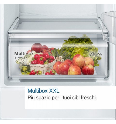 Bosch Serie 2 KIN86NSE0 fridge-freezer Built-in 260 L E White