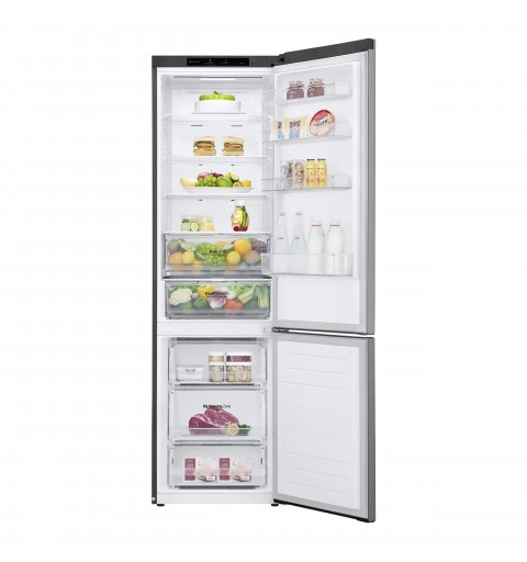 LG GBP52PZNCN1 réfrigérateur-congélateur Pose libre 381 L C Acier inoxydable