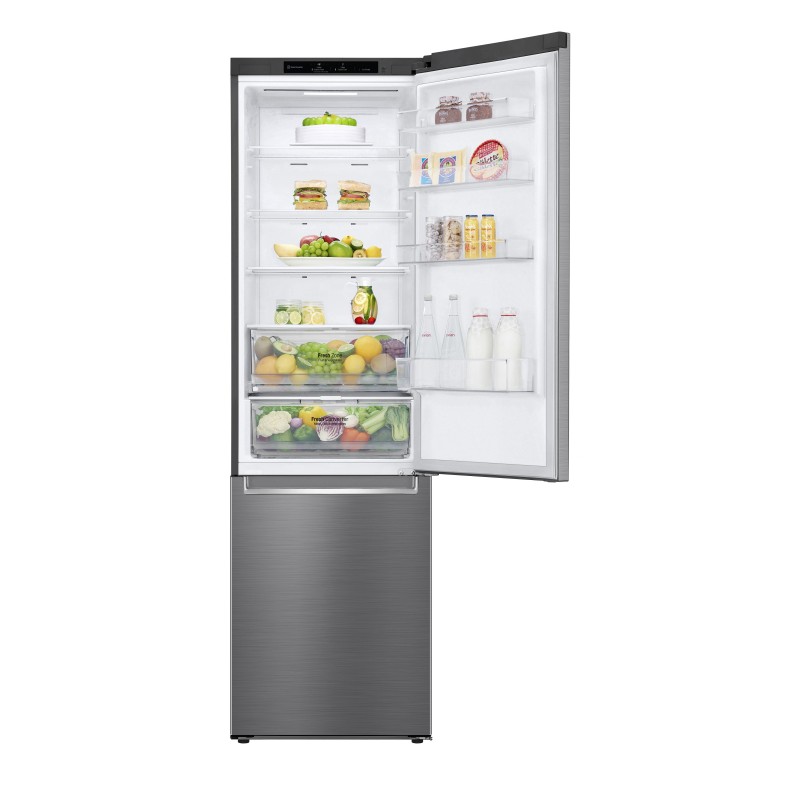 LG GBP52PZNCN1 réfrigérateur-congélateur Pose libre 381 L C Acier inoxydable