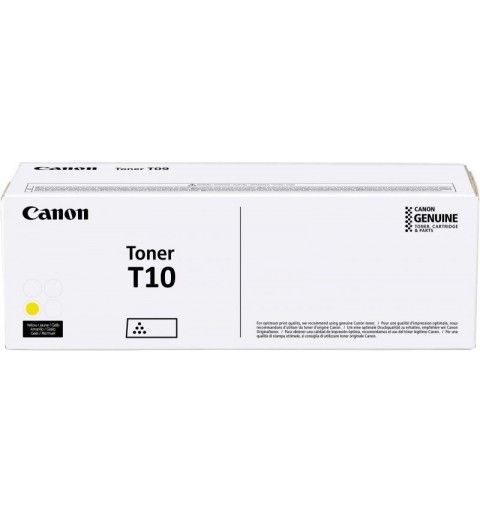 Canon T10 cartuccia toner 1 pz Originale Giallo