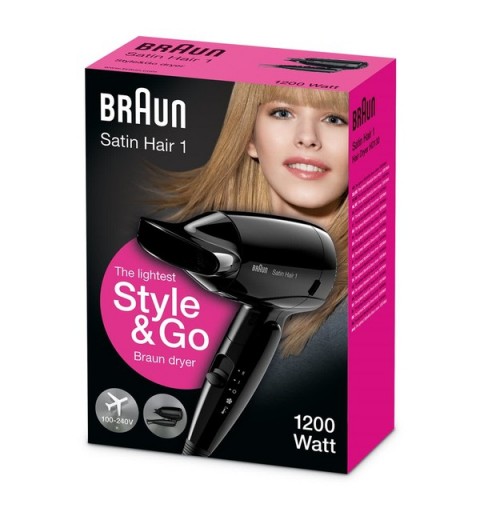 Braun HD130 Haartrockner 1200 W Schwarz