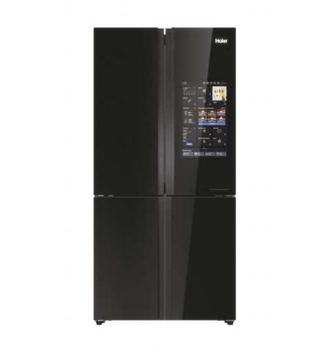 Haier Cube 90 Serie 9 HCW9919FSGB side-by-side refrigerator Freestanding 586 L F Black