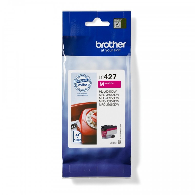 Brother LC-427M cartuccia d'inchiostro 1 pz Originale Resa standard Magenta