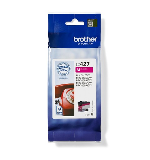 Brother LC-427M cartuccia d'inchiostro 1 pz Originale Resa standard Magenta