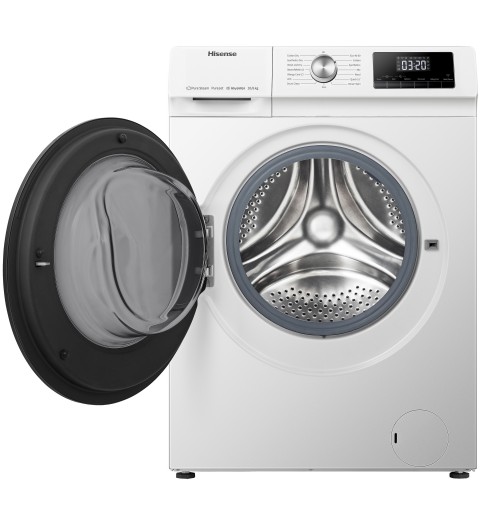 Hisense WDQA1014EVJM lavadora-secadora Carga frontal Blanco D