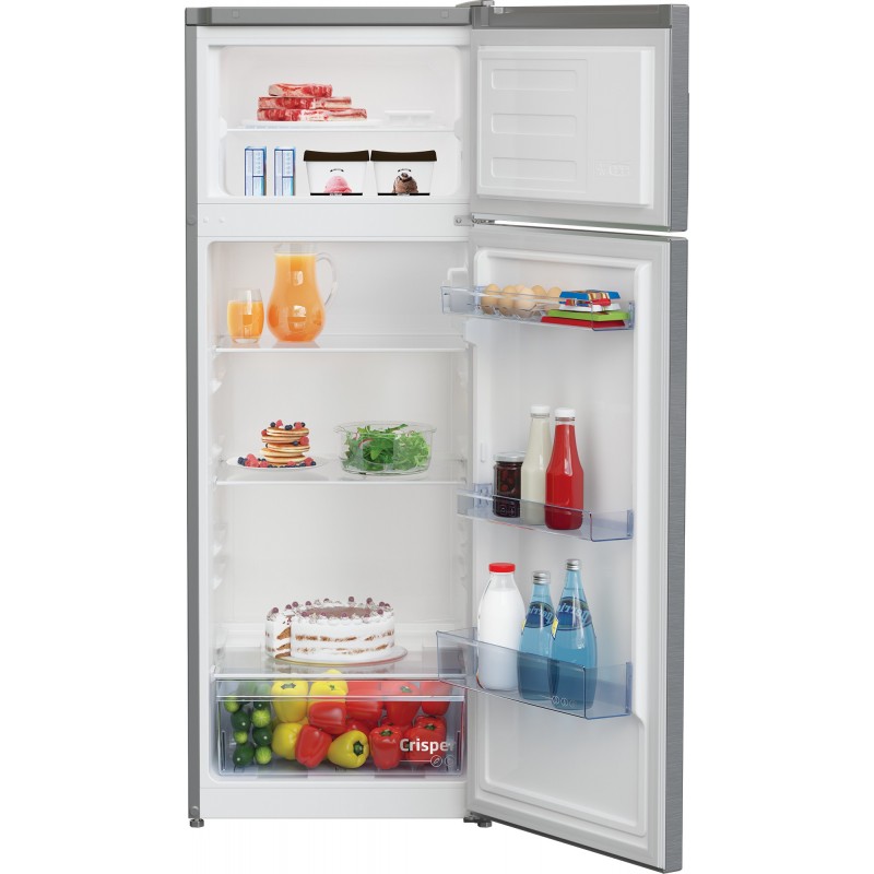 Beko RDSA240K40SN fridge-freezer Freestanding 223 L E Silver