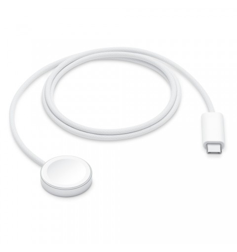 Apple MT0H3TY A?ES cargador de dispositivo móvil Reloj inteligente Blanco USB Cargador inalámbrico Carga rápida Interior