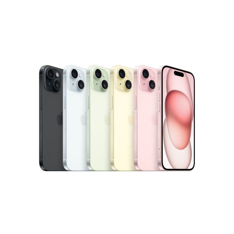 Apple iPhone 15 15.5 cm (6.1") Dual SIM iOS 17 5G USB Type-C 256 GB Pink