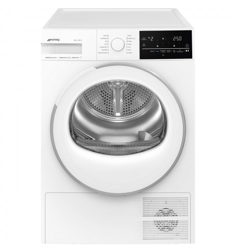 Smeg DN93SL asciugatrice Libera installazione Caricamento frontale 9 kg A+++ Bianco