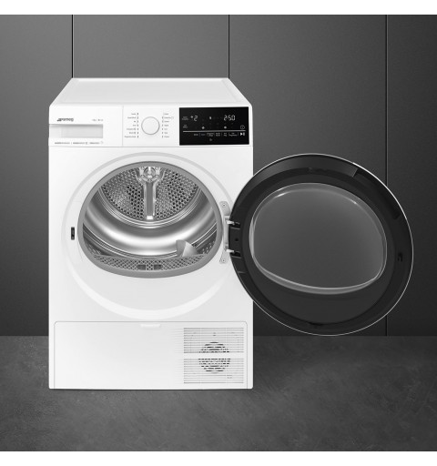 Smeg DN93SL asciugatrice Libera installazione Caricamento frontale 9 kg A+++ Bianco