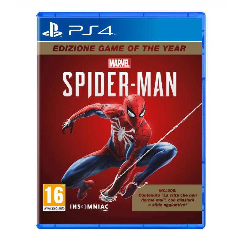 Sony Marvel's Spider-Man Game Of The Year Italian PlayStation 4